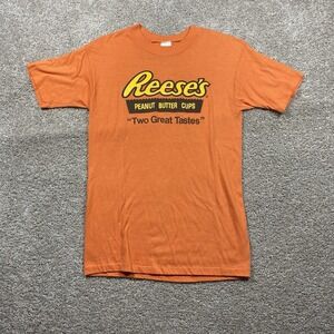 Vintage Hersheys Shirt Mens M Reeses Peanut Butter Cups Single Stitch 80s USA
